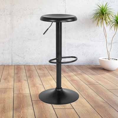 Flash Furniture Madrid Series Retro Barstool, Black (CH181220BK)
