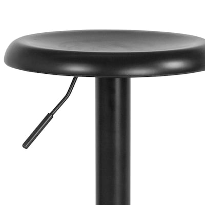 Flash Furniture Madrid Series Retro Barstool, Black (CH181220BK)