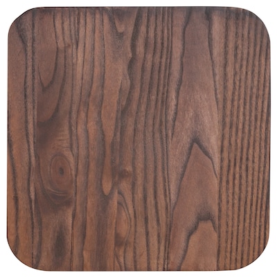 Flash Furniture Lily Industrial Metal Barstool without Back, Black (CH3132030BKW)