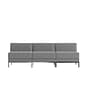 Flash Furniture HERCULES Imagination Series LeatherSoft Waiting Room Reception Set, Gray, 3-Piece (ZBIMAGMIDCH3GY)