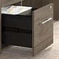 Bush Business Furniture Office 500 16W 2 Drawer File Cabinet, Modern Hickory (OFF216MHSU)