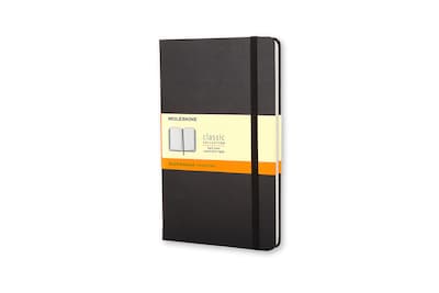 Moleskine Professional Notebooks, 3.5 x 5.5, Narrow Ruled, 96 Sheets, Black (701009)