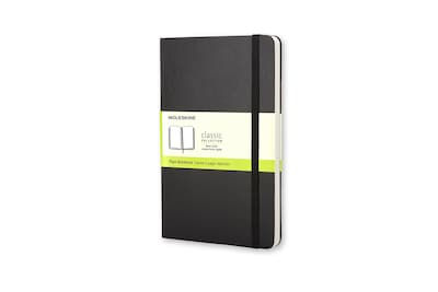 Moleskine Pocket 1-Subject Professional Notebooks, 3.5 x 5.5, 96 Sheets, Black (701030)