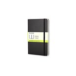 Moleskine Pocket 1-Subject Professional Notebook, 3.5 x 5.5, Unruled, 96 Sheets, Black (QP012F)