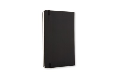 Moleskine Pocket 1-Subject Professional Notebook, 3.5" x 5.5", Unruled, 96 Sheets, Black (QP012F)