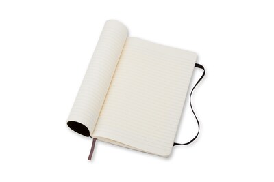 Moleskine Classic Notebook, Soft Cover, Large, 5" x 8.25", College Ruled, 96 Sheets, Black (707162)
