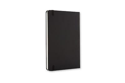 Moleskine Classic Notebook, Hard Cover, Large, 5" x 8.25", College Ruled, 96 Sheets, Black (701122)