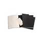 Moleskine Cahier Journal, Set of 3, Soft Cover, X-Large, 7.5" x 9.75", Ruled, Black (705014)