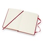 Moleskine Pocket 1-Subject Professional Notebooks, 3.5" x 5.5", Narrow Ruled, 96 Sheets, Red (930000)