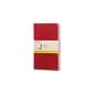 Moleskine Cahier Journal, 5" x 8.25", Red, 80 Pages, 3/Pack (43190-PK3)