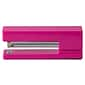 JAM Paper Modern Desktop Stapler, 10 Sheet Capacity, Pink (337PIZ)