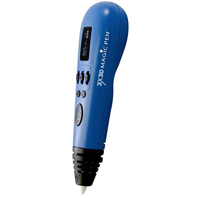 HamiltonBuhl Magic Pen™ Multi-Filament Printing Pen, 3x3D, Blue (MPEN3)