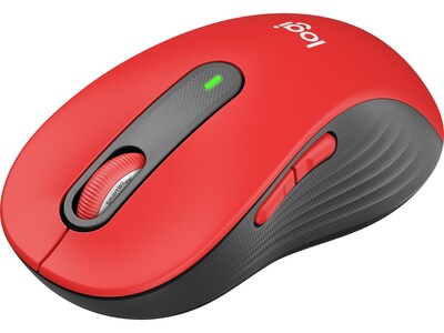 Logitech Signature M650 Wireless Optical Mouse, Classic Red (910-006358)