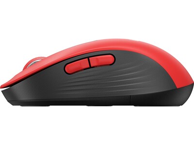 Logitech Signature M650 Wireless Optical Mouse, Classic Red (910-006358)