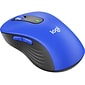 Logitech Signature M650 Wireless Optical Mouse, Classic Blue (910-006232)