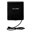 Alpine Industries Willow Commercial High Speed Automatic Electric Hand Dryer, Black, (405-10-BLA)