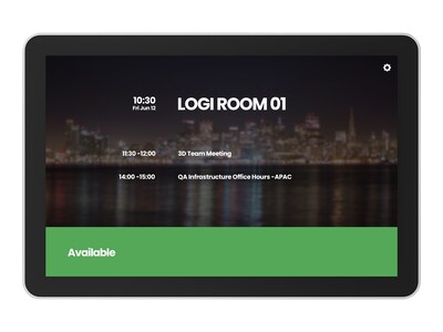 Logitech Tap IP 1280 x 800 Touch Scheduler, White (952-000094)
