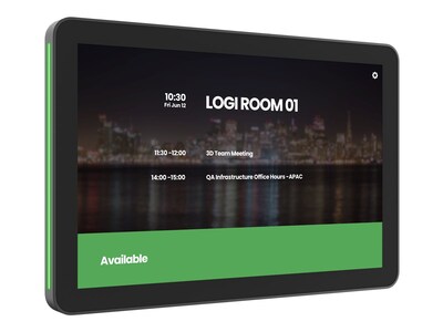 Logitech Tap IP 1280 x 800 Touch Scheduler, White (952-000094)
