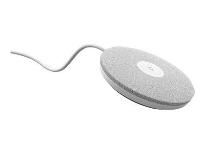 Logitech Rally Mic Pod Active Noise Canceling Microphone, White (952-000038)