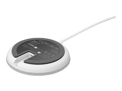 Logitech Rally Mic Pod Active Noise Canceling Microphone, White (952-000038)