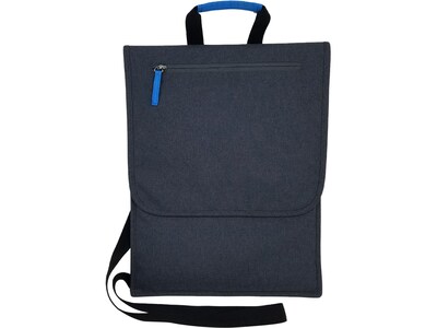 SO-MINE Laptop Case, Charcoal/Cobalt Fabric (SM454)