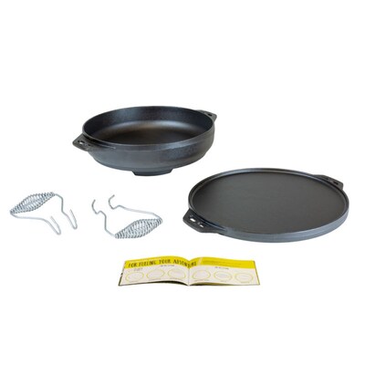 Lodge Cast Iron Cook-it-All 14 Inch Black L14CIA