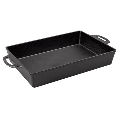 Lodge Seasoned Cast Iron 9 x 13 Inch Casserole Black BW13C