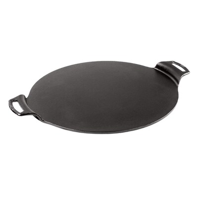 Lodge Seasoned Cast Iron 15 Inch Pizza Pan Black BW15PP