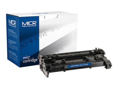 MICR Print Solutions Compatible Black Standard Yield MICR Toner Cartridge Replacement for HP 89A (CF