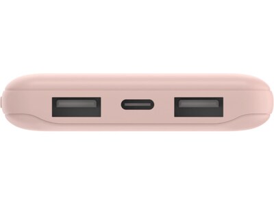 Belkin BOOST CHARGE USB Power Bank, 10000mAh, Rose Gold (BPB011BTRG)