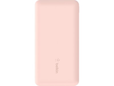 Belkin BOOST CHARGE USB Power Bank, 10000mAh, Rose Gold (BPB011BTRG)