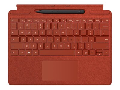 Microsoft Signature Keyboard for Surface Pro 8/Pro X, Poppy Red (8X8-00021)