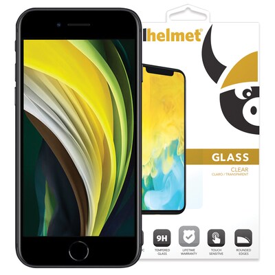 cellhelmet Tempered Glass Screen Protector for Apple iPhone SE (2020/2021), (TEMP-IPHONE-9-SE2)