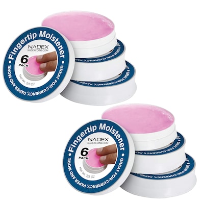 Nadex Coins .375 oz. Fingertip Moistener, White (NWHNCC11131)