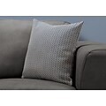 Monarch Specialties 18 x 18 Polyester Blue Accent Pillow (I 9240)