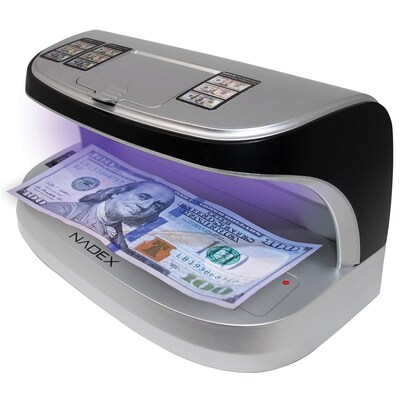 Nadex Coins V27 Desktop UV Counterfeit Detector with Micro Print Magnifier (NCC1-1142)