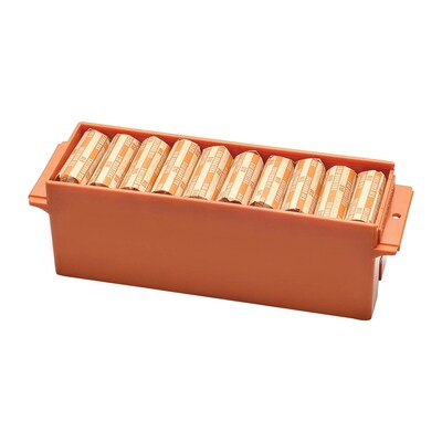 Nadex Coins Rolled Coins Storage Boxes with Lockable Covers (NCS8-1008)