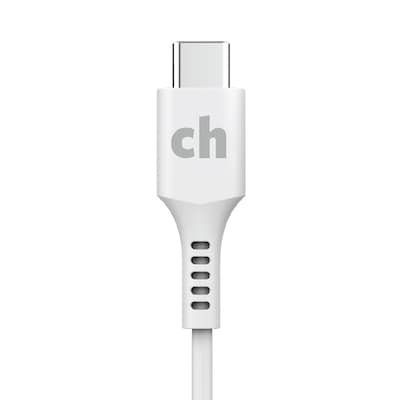 cellhelmet Charge and Sync USB-C to Lightning Round Cable, 10 Feet (CABLE-R-LIGHT-TYPE-C-10)