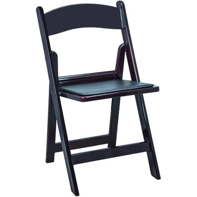 Advantage Mahogany Resin Folding Chairs (RFWCA-102)