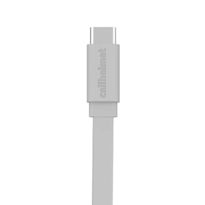 cellhelmet Charge and Sync USB-C to USB-C Cable, 3 Feet (CABLE-C-C-3-R-G)