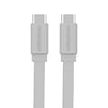 cellhelmet Charge and Sync USB-C to USB-C Cable, 3 Feet (CABLE-C-C-3-R-G)