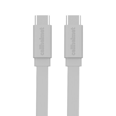 cellhelmet Charge and Sync USB-C to USB-C Cable, 3 Feet (CABLE-C-C-3-R-G)