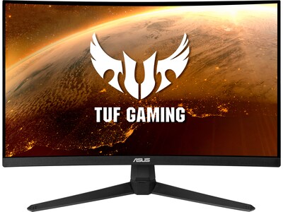 Asus TUF Gaming 23.8 Curved LCD Monitor, Black (VG24VQ1BY)