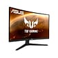 Asus TUF Gaming 23.8 Curved LCD Monitor, Black (VG24VQ1BY)