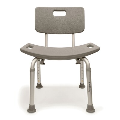 BIOS Living Adjustable Bath Bench with Backrest, (59001)