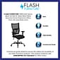 Flash Furniture HERCULES Series Ergonomic Mesh Swivel Big & Tall Executive Office Chair, Black (WL5029SYGA)
