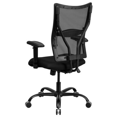 Flash Furniture HERCULES Series Ergonomic Mesh Swivel Big & Tall Executive Office Chair, Black (WL5029SYGA)