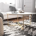 Flash Furniture Hampstead Collection Coffee Table, White (NANJH1787CT)