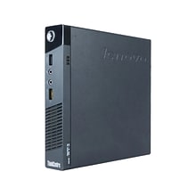 Lenovo ThinkCentre M93p Tiny Refurbished Desktop Computer, Intel Core i7-4765T, 8GB Memory, 256GB SS