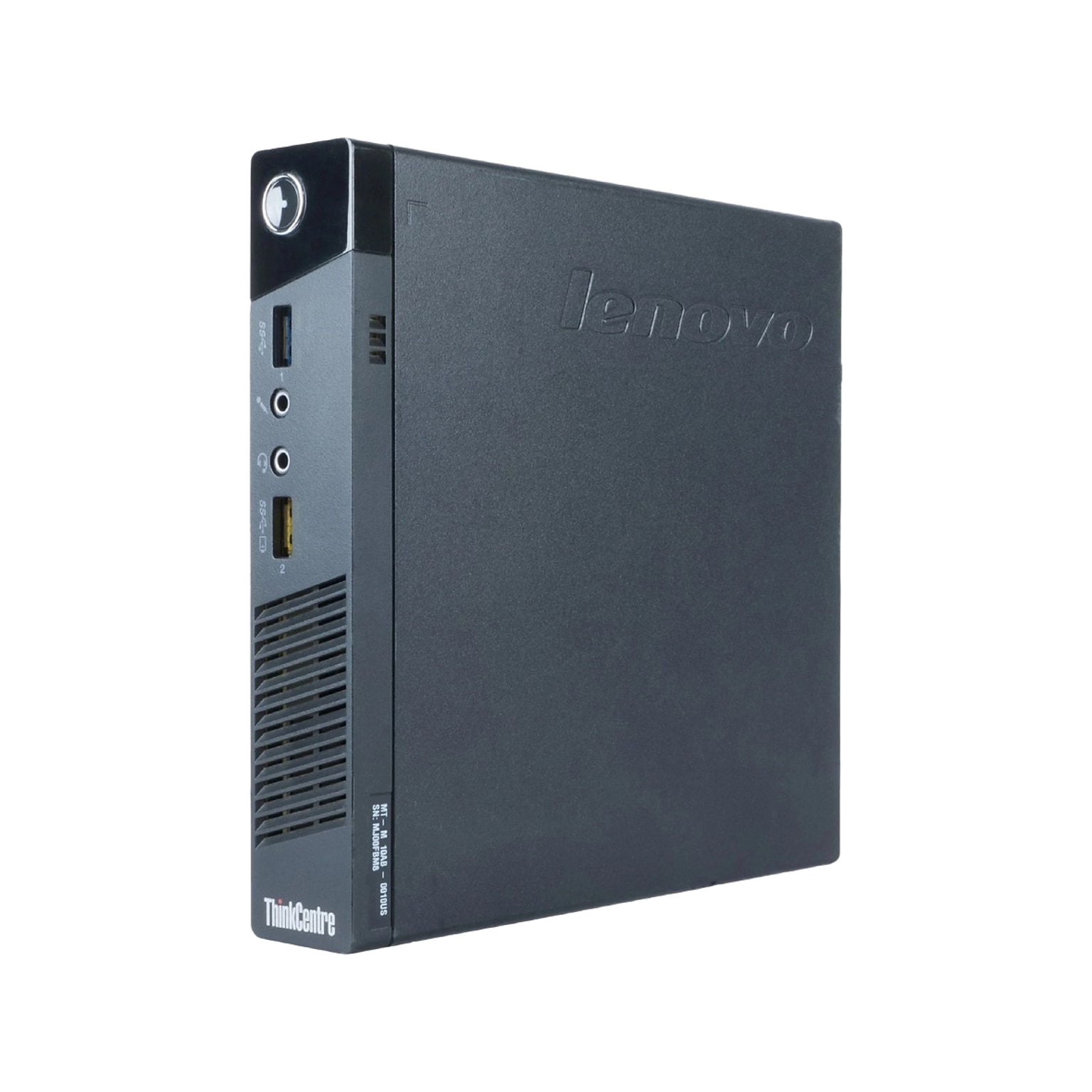 Lenovo ThinkCentre M93p Tiny Refurbished Desktop Computer, Intel Core i7-4765T, 8GB Memory, 256GB SSD